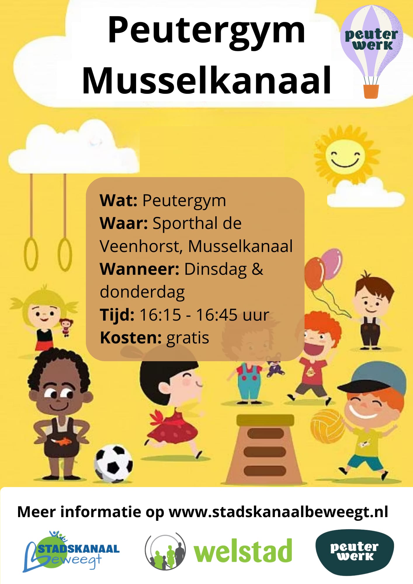 Peutergym Musselkanaal